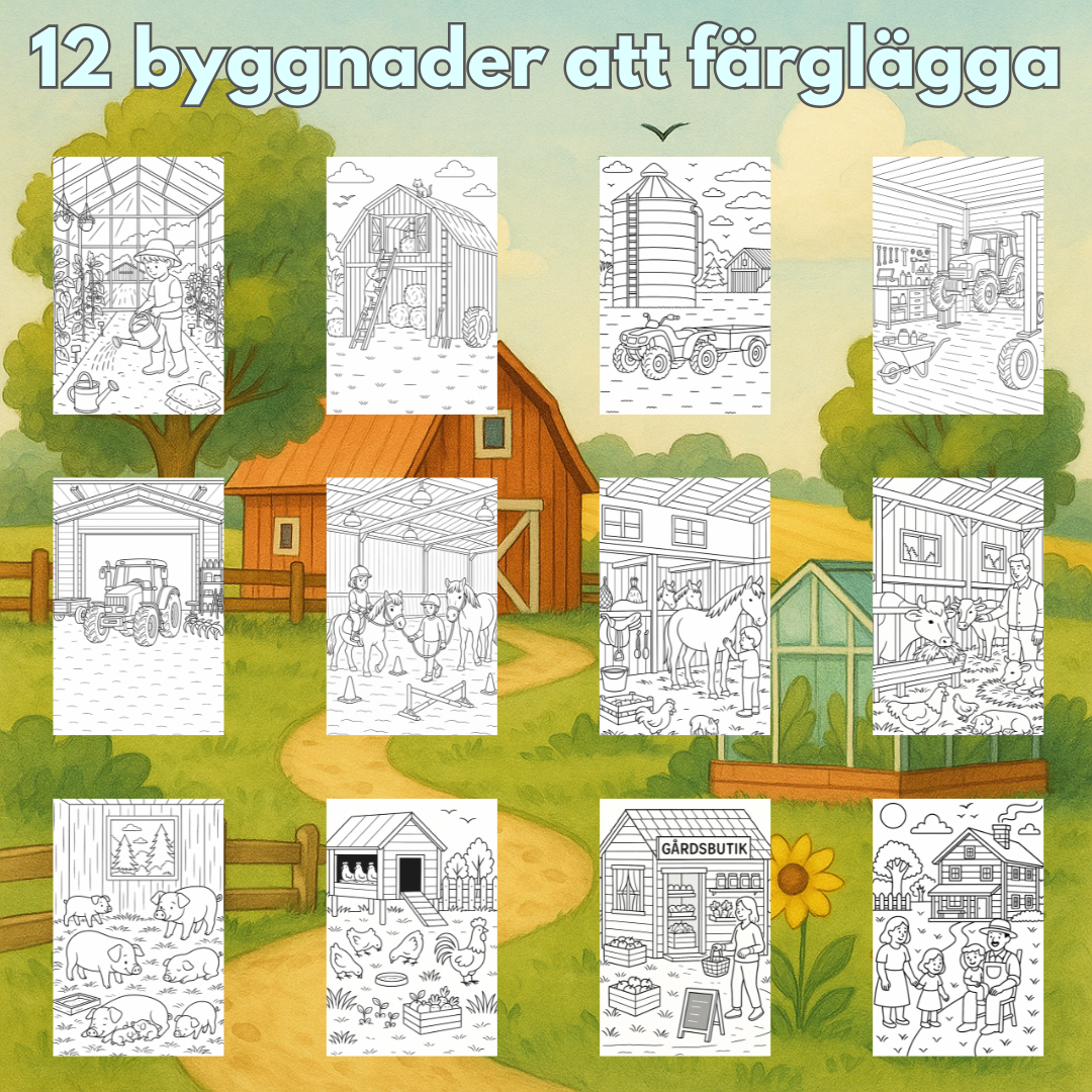 Bondgårdens byggnader
