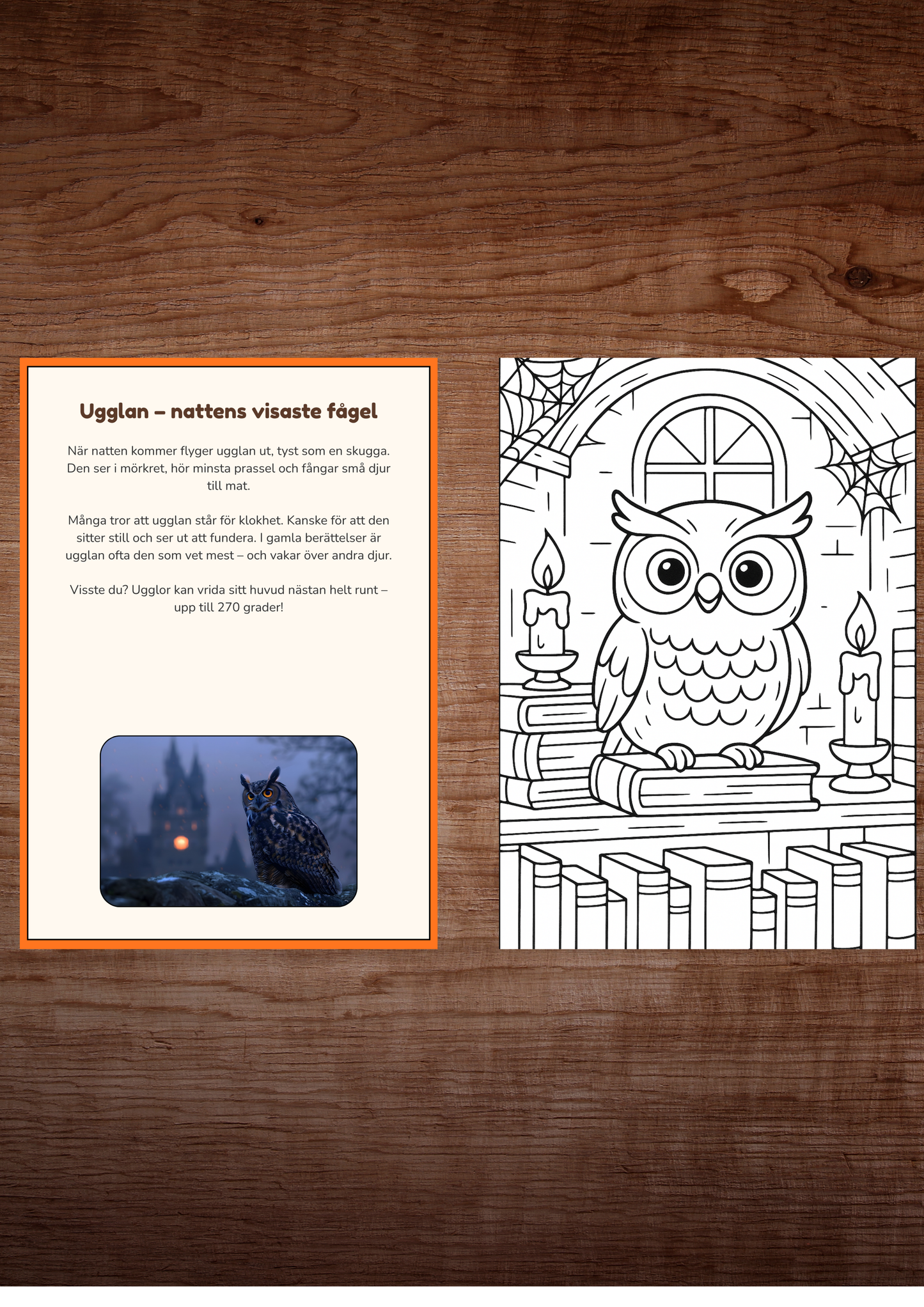 Halloweenpaketet – 3 magiska målarböcker för barn